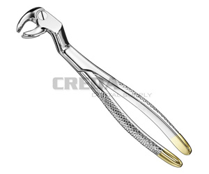 Extracting forceps, engl.